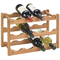 Wenko Norway Botellero- Nogal- Marrón- 21x42x28 cm